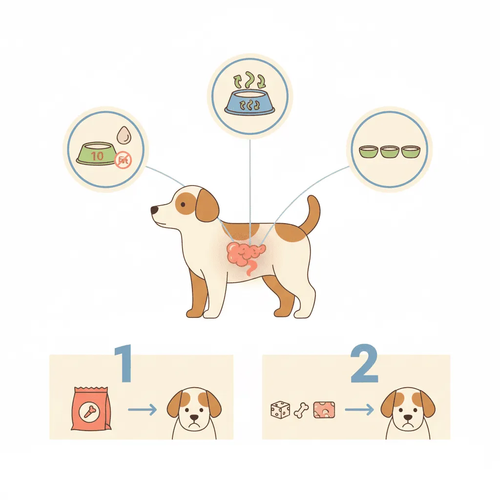 강아지 췌장염 저지방 식단 원칙 인포그래픽
