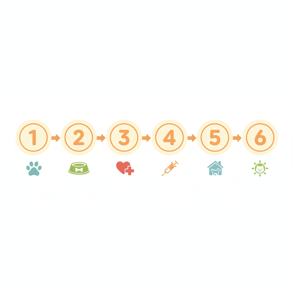 강아지 다이어트 사료 8주 급여 가이드 단계별 일정