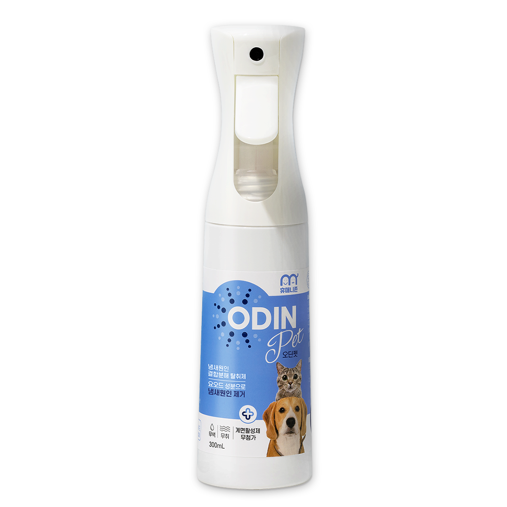 휴매니존 오딘펫 반려동물 소변 냄새 제거 스프레이, 300ml - 17,500원