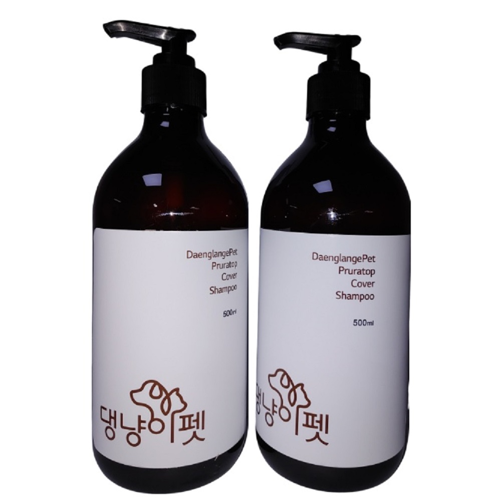 (할인이벤트)약용샴푸 댕냥이펫 보습샴푸 500ml 2병/피부건강와 모발윤기까지 챙기는 약용샴푸, 2개, 500ml - 41,000원