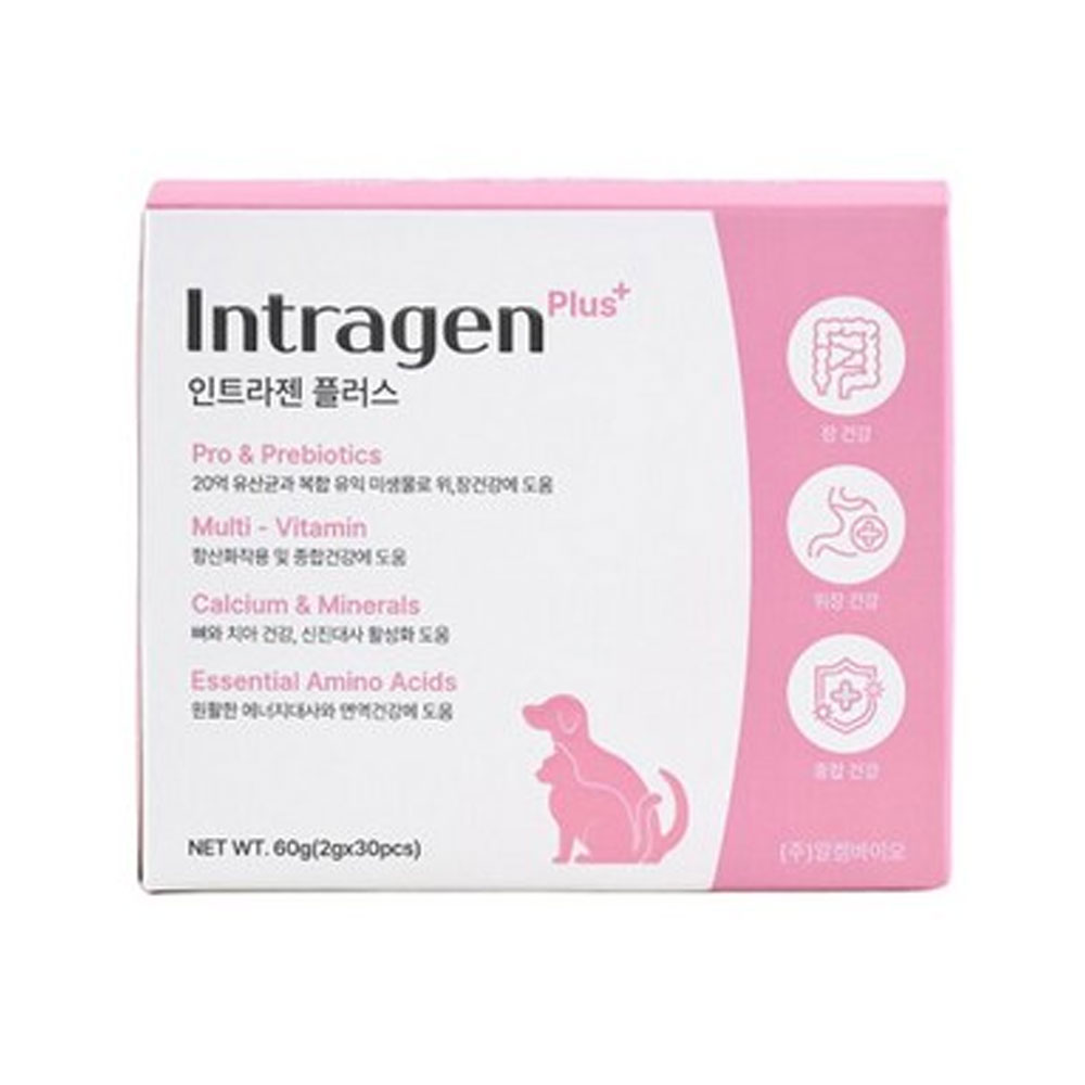 인트라젠 플러스 반려동물 영양제 - 10,500원