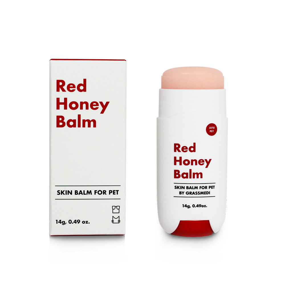 자유펫 레드허니밤 강아지 발바닥 보습제 발밤, 14g, 1개 - 18,900원