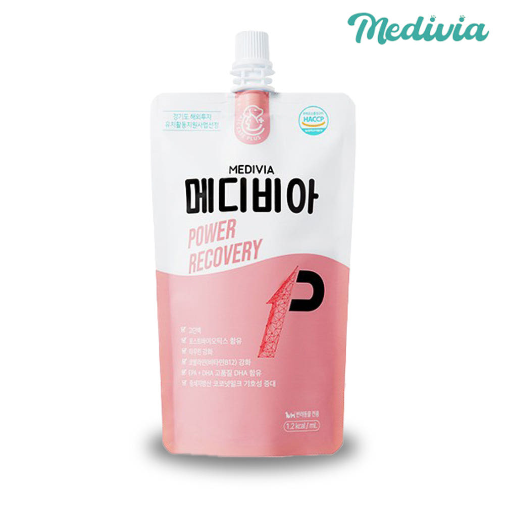 메디비아 파워 리커버리 150ml 강아지 고양이 고단백 타우린강화 회복식 - 9,880원