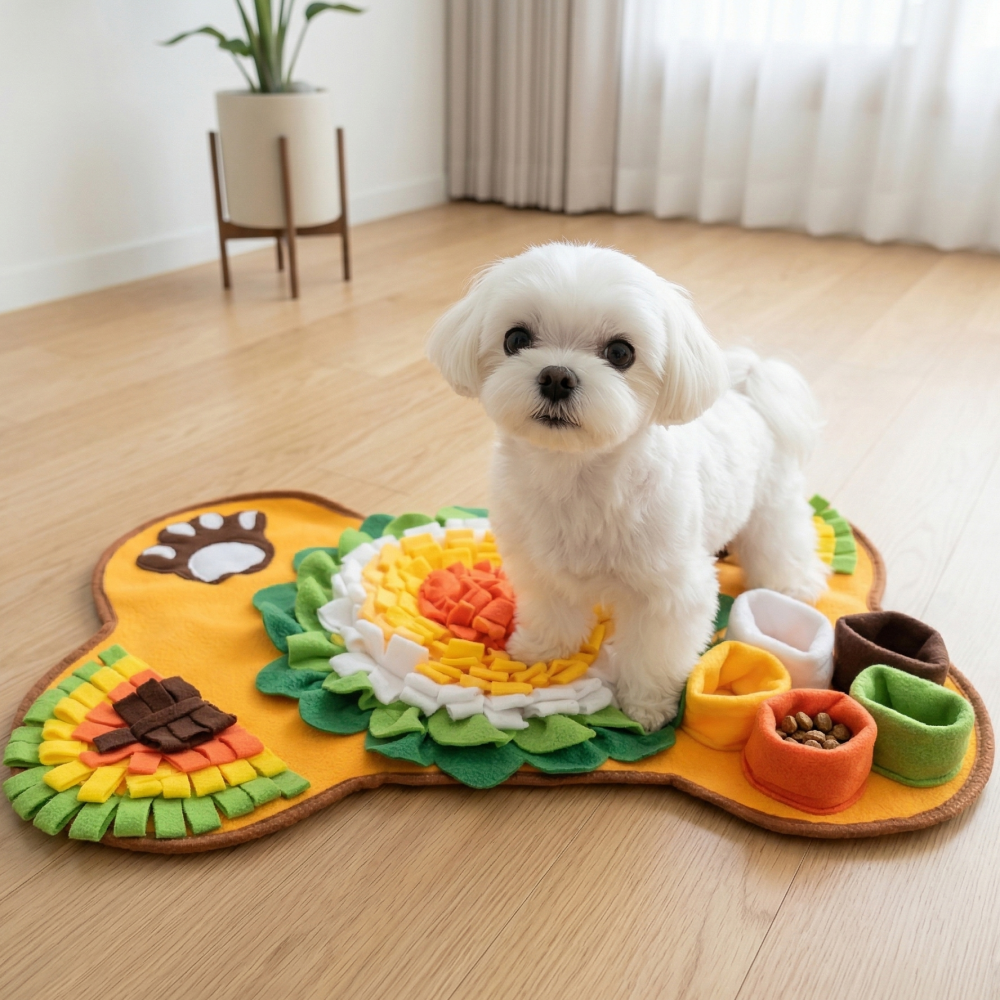 둥이즈 강아지 노즈워크 담요 매트 간식 숨기기 후각놀이 장난감 스트레스 해소 - 12,900원