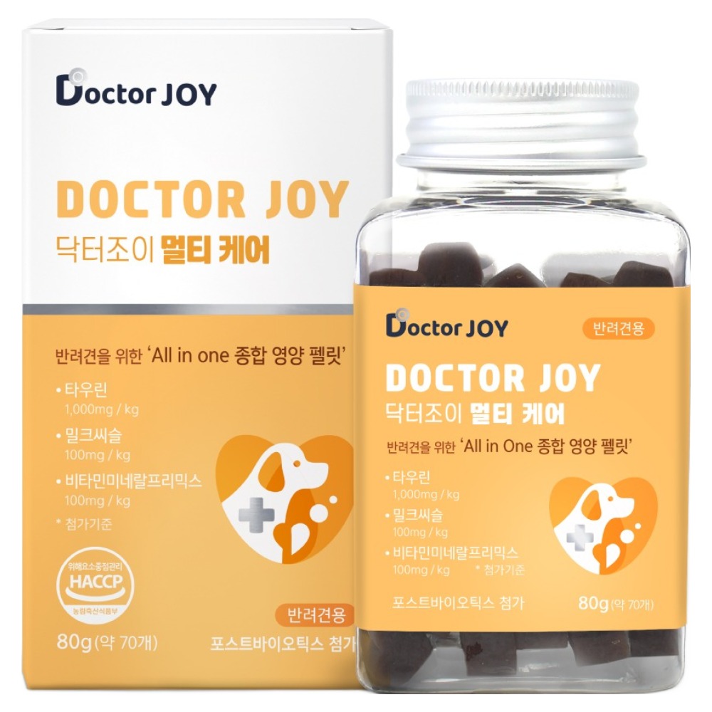 닥터조이 강아지 케어 영양제 - 17,000원