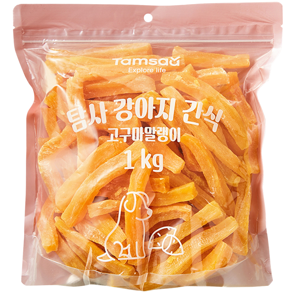 탐사 강아지 고구마말랭이 간식 - 9,890원