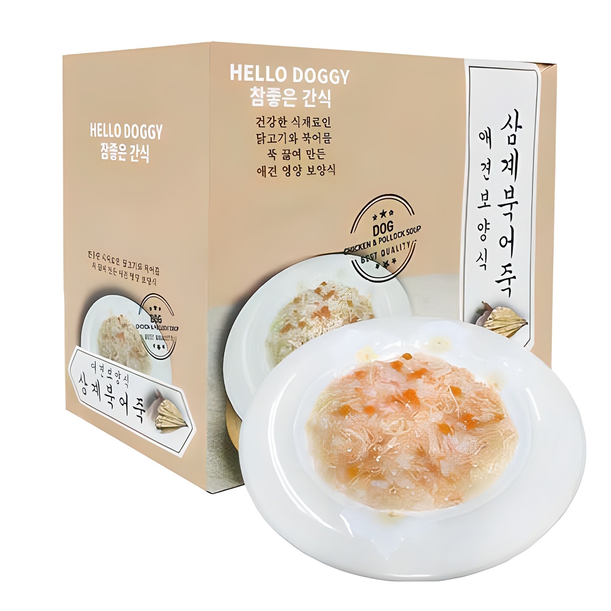 참좋은간식 애견 보양식 파우치 (회복기 단호박/연어 라인) - 10,000원